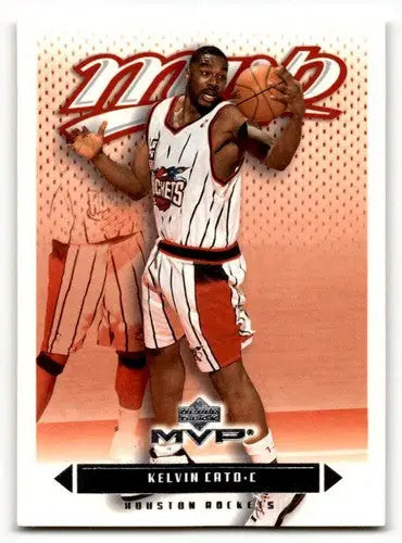 2003 Upper Deck MVP #56 Kelvin Cato Houston Rockets Basketball Cards ID:58814 - Basketball Card Single