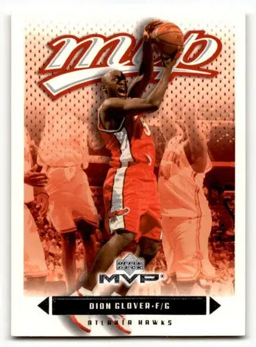 2003 Upper Deck MVP #7 Dion Glover Atlanta Hawks Basketball Cards EX ID:58819 - Basketball Card Single