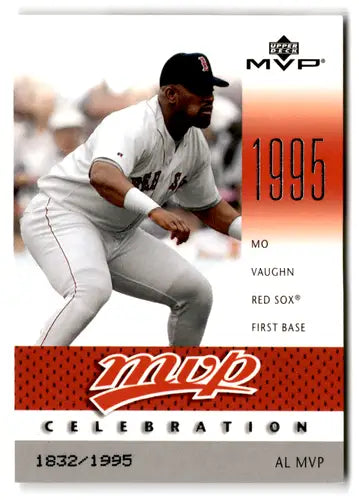 2003 Upper Deck MVP Celebration #MVP8 Mo Vaughn NM-MT SER/1995 ID:73189 - Baseball Card Single