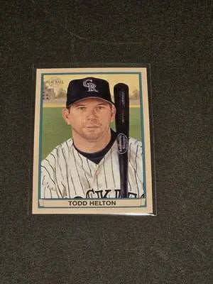 2003 Upper Deck Play Ball #23 Todd Helton Red Backs - Baseball Card Single
