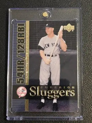 2003 Upper Deck #S13 Mickey Mantle Superior Sluggers - Baseball Card Single