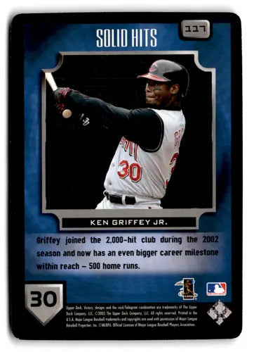 2003 Upper Deck Victory #117 Ken Griffey Jr. NM Near Mint Reds SH ID:83530 - Baseball Card Single