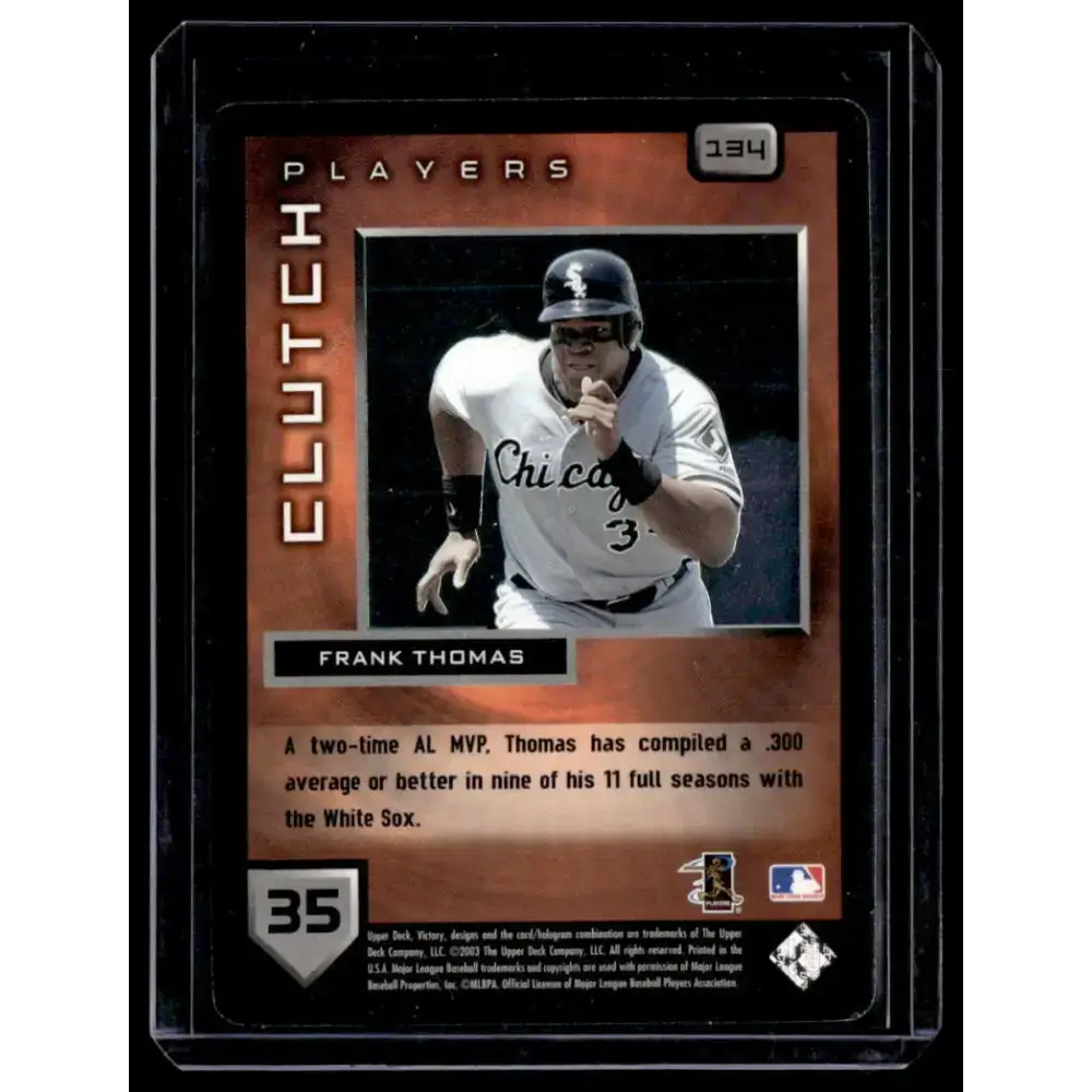 2003 Upper Deck Victory #134 Frank Thomas NM-MT - Baseball Card Single
