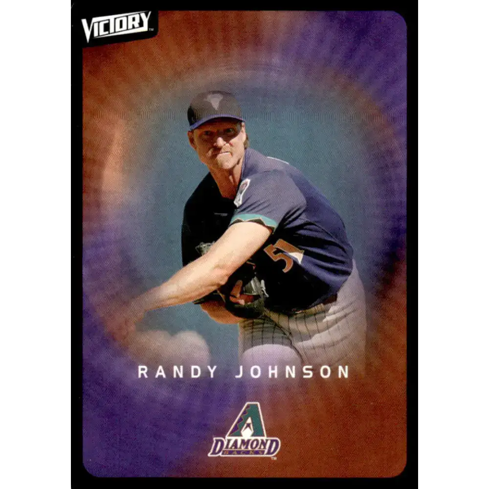 2003 Upper Deck Victory #7 Randy Johnson NM-MT Arizona Diamondbacks Baseball Card - Baseball Card Single