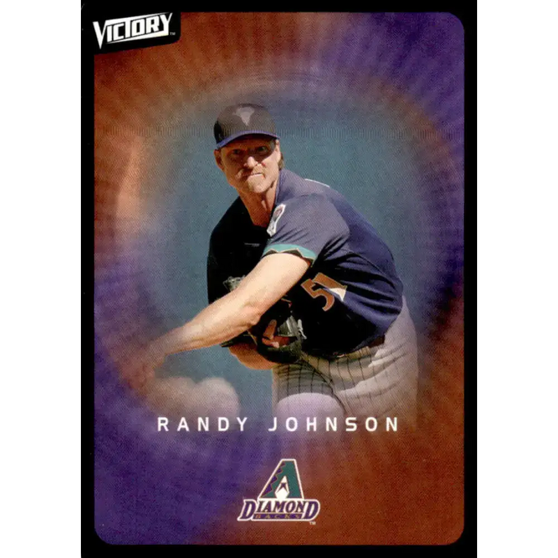 2003 Upper Deck Victory #7 Randy Johnson NM-MT Arizona Diamondbacks Baseball Card - Baseball Card Single