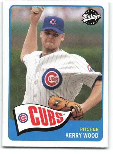 2003 Upper Deck Vintage #54 Kerry Wood NM-MT Cubs ID:73262 - Baseball Card Single
