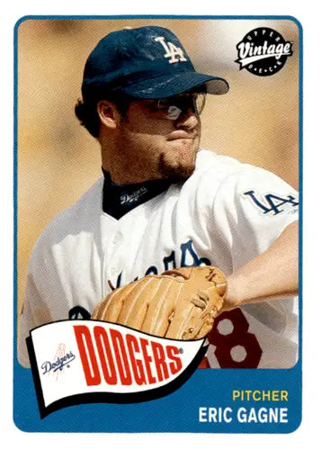 2003 Upper Deck Vintage #73 Eric Gagne NM Near Mint Dodgers ID:65011 - Baseball Card Single