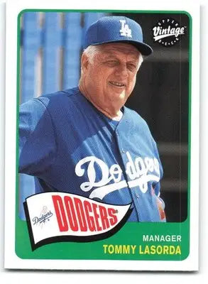 2003 Upper Deck Vintage #82 Tommy Lasorda NM-MT Dodgers ID:81529 - Baseball Card Single