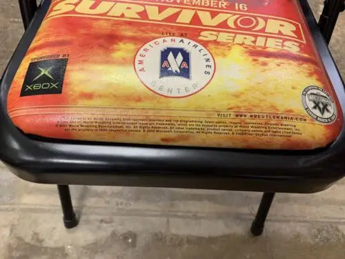 2003 WWE Chair Survivor Series VIP Ringside featuring Shane McMahon in Dallas TX