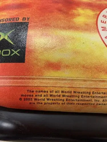 Xbox game case for 2003 WWE Survivor Series VIP Ringside Shane McMahon in Dallas TX