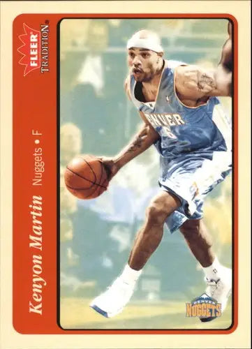 2004-05 Fleer Tradition #151 Kenyon Martin NM-MT Nuggets ID:18156 - Basketball Card Single
