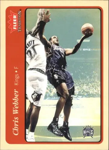 2004-05 Fleer Tradition #57 Chris Webber NM-MT Sac Kings ID:18275 - Basketball Card Single