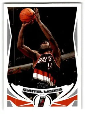 2004-05 Topps #72 Qyntel Woods - Basketball Card Single