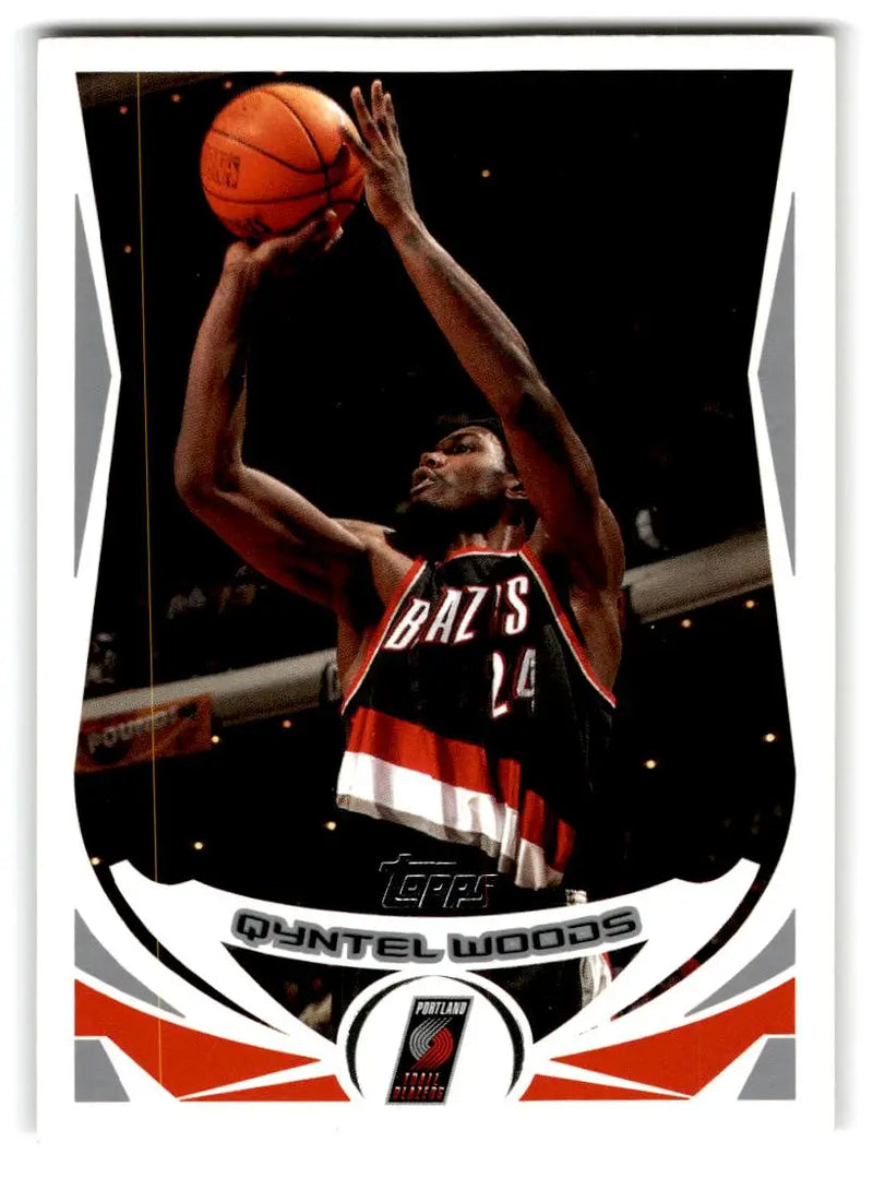 2004-05 Topps #72 Qyntel Woods - Basketball Card Single