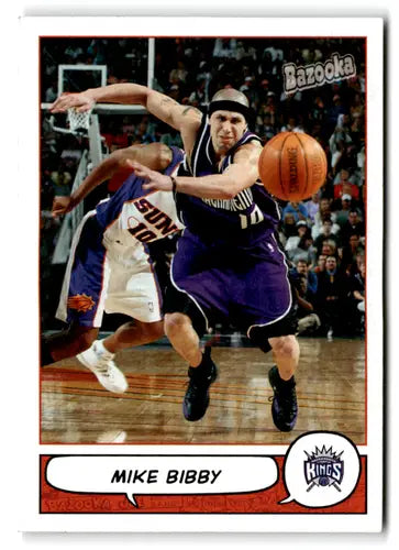 2004-05 Topps Bazooka #10 Mike Bibby NM Near Mint Sac Kings ID:82575 - Basketball Card Single