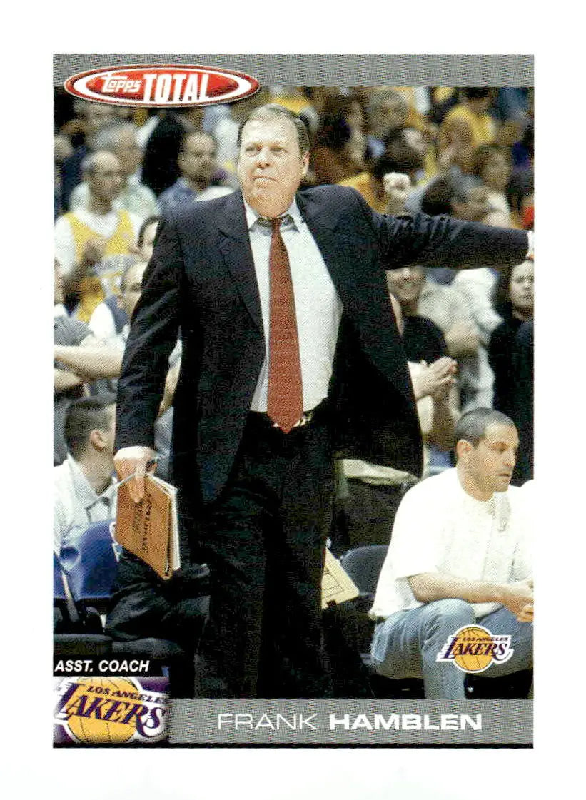 2004-05 Topps Total #386 Frank Hamblen - Basketball Card Single