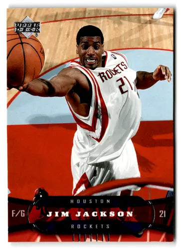 2004-05 Upper Deck #61 Jim Jackson NM Near Mint Rockets ID:82609 - Basketball Card Single