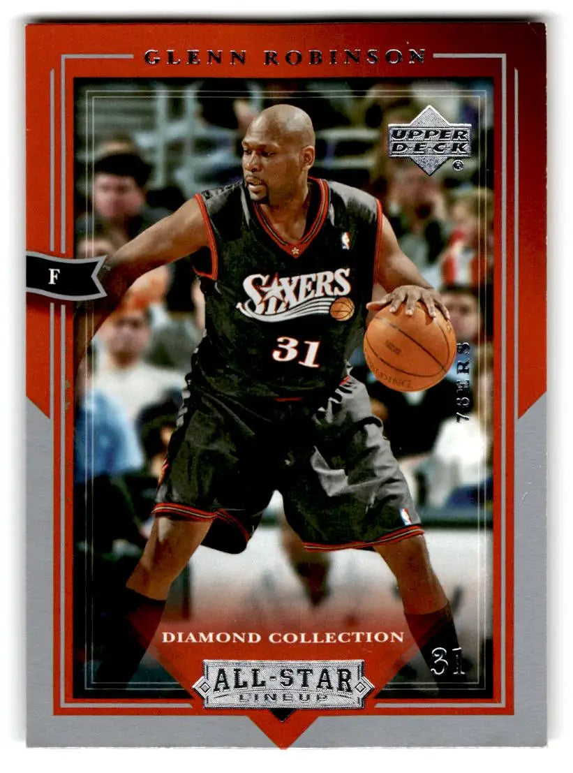 2004-05 Upper Deck All-Star Lineup #64 Glenn Robinson - Basketball Card Single
