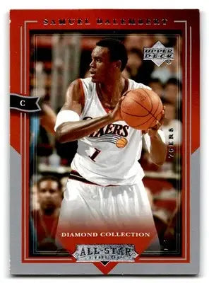 2004-05 Upper Deck All-Star Lineup #66 Samuel Dalembert - Basketball Card Single