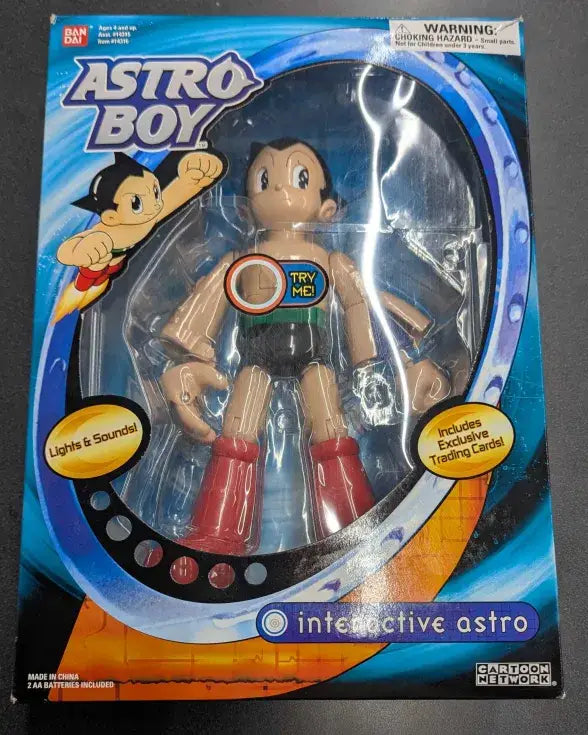 2004 Bandai Astro Boy Interactive Action Figure (Used) - Action Figure & Toy