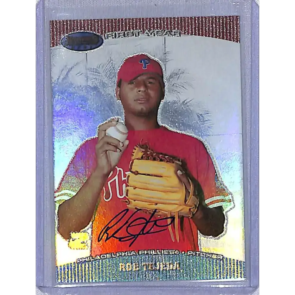 2004 Bowman’s Best #BB-RT Rob Tejeda NM-MT Baseball Card - Baseball Card Single