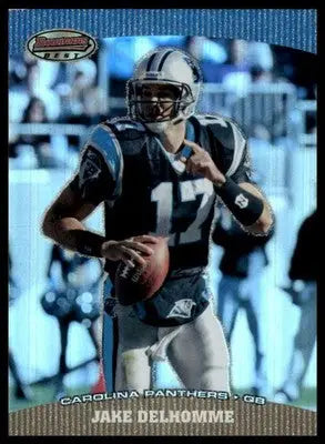 2004 Bowman’s Best Jake Delhomme 22 Carolina Panthers