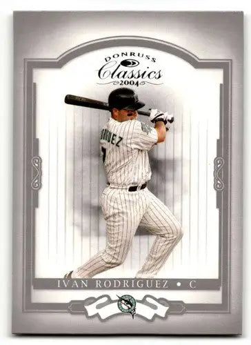 2004 Donruss Classics #97 Ivan Rodriguez Florida Marlins Baseball Ca ID:63443 - Baseball Card Single