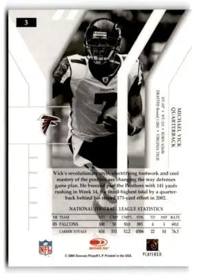 2004 Donruss Elite #3 Michael Vick - Football Card Single