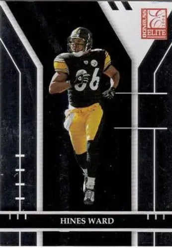 2005 Donruss Elite Hines Ward football trading card with original gloss