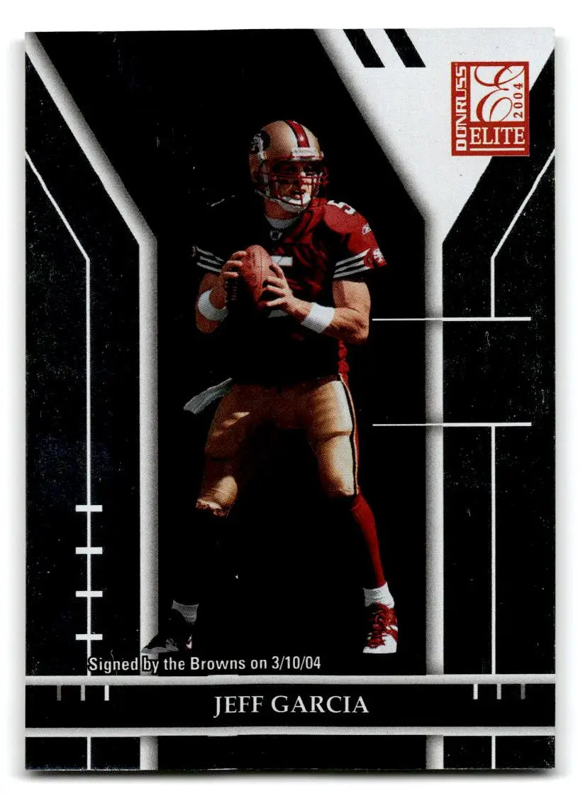 2004 Donruss Elite #82 Jeff Garcia - Football Card Single