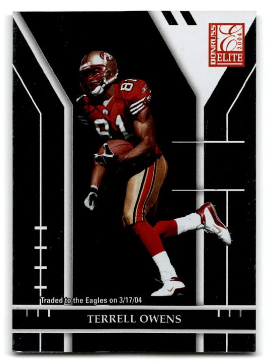 2004 Donruss Elite #84 Terrell Owens - Football Card Single