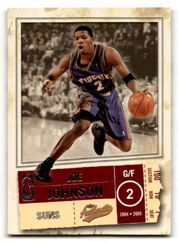 2004 Fleer Authentix #39 Joe Johnson Phoenix Suns Basketball Cards E ID:58771 - Basketball Card Single