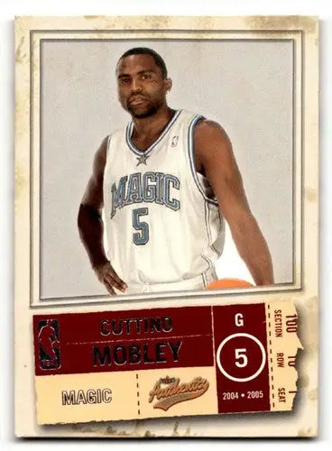 2004 Fleer Authentix #97 Cuttino Mobley Orlando Magic Basketball Car ID:58788 - Basketball Card Single