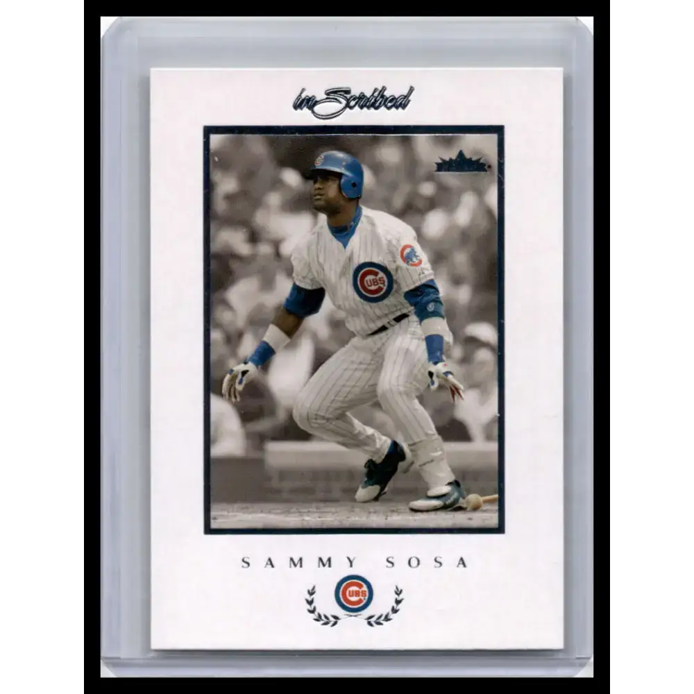 2004 Fleer InScribed #17 Sammy Sosa NM-MT Chicago Cubs Baseball Card - Baseball Card Single