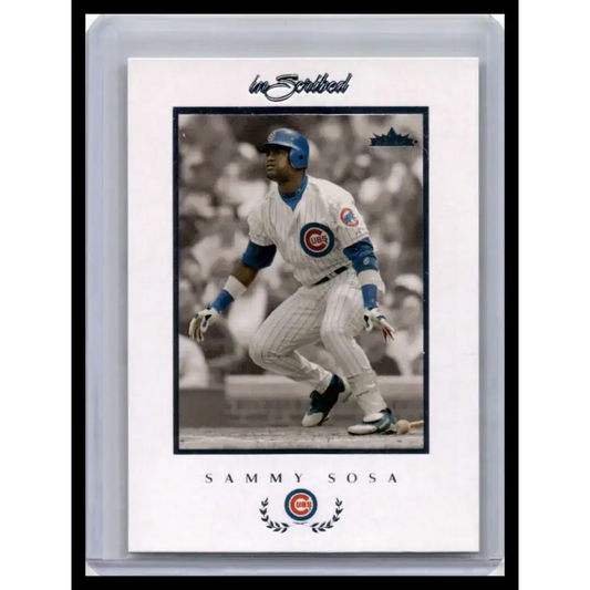 2004 Fleer InScribed #17 Sammy Sosa NM-MT Chicago Cubs Baseball Card - Baseball Card Single