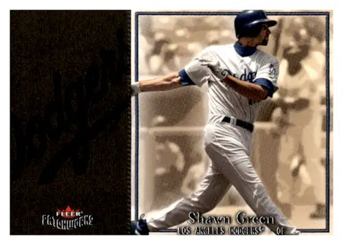 2004 Fleer Patchworks #38 Shawn Green NM Near Mint Dodgers ID:65007 - Baseball Card Single