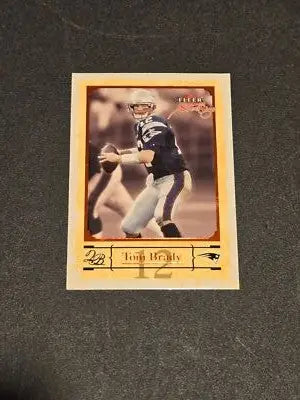 2004 Fleer Sweet Sigs #60 Tom Brady - Football Card Single