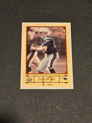 2004 Fleer Sweet Sigs #60 Tom Brady - Football Card Single