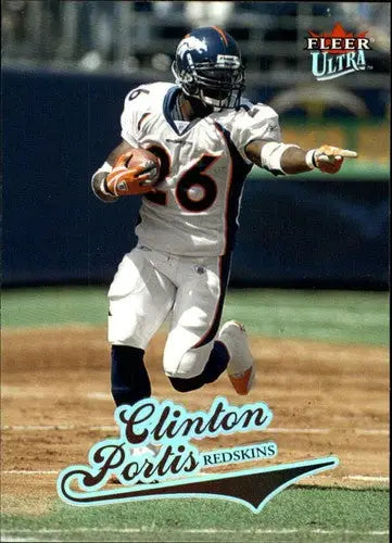 2004 Fleer Ultra #102 Clinton Portis NM-MT Redskins - Football Card Single