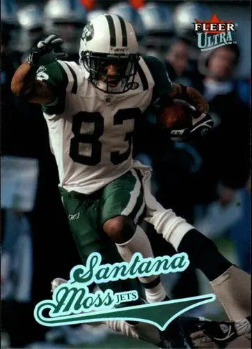 2004 Fleer Ultra #21 Santana Moss NM-MT NY Jets - Football Card Single
