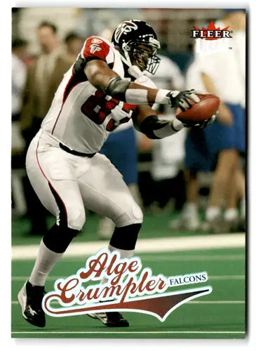 Fleer Ultra Alge Crumpler football card with original gloss from 2004 Fleer Ultra