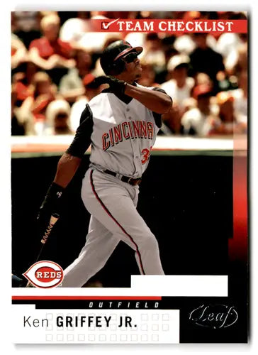 2004 Leaf #289 Ken Griffey Jr. TC NM Near Mint Reds ID:83567 - Baseball Card Single