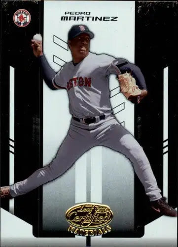 2004 Leaf Certified Materials #151 Pedro Martinez NM-MT Red Sox - Baseball Card Single