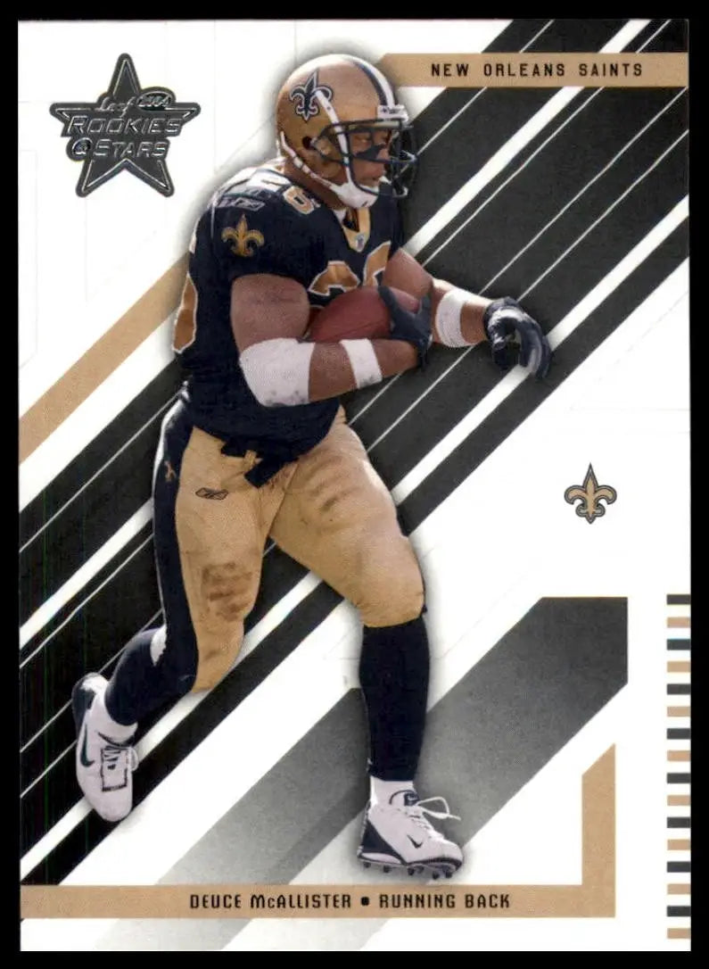 2004 Leaf Rookies & Stars - Deuce McAllister #58 - Football Card Single