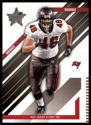 2004 Leaf Rookies & Stars Nate Lawrie RC 178 Atlanta Falcons