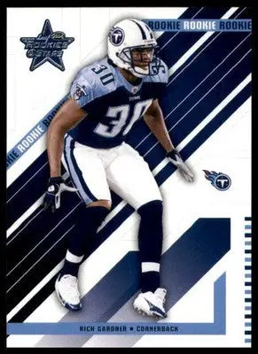 2004 Leaf Rookies & Stars Rich Gardner RC 197 Dallas Cowboys