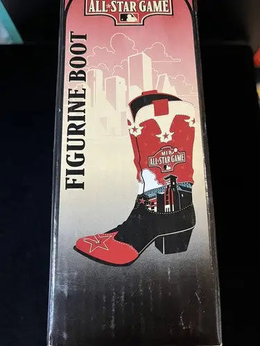 2004 MLB ALL STAR GAME LIMITED EDITION FIGURINE BOOT HOUSTON ASTROS #/5000 - Action Figure & Toy