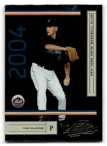 Tom Glavine baseball card from 2004 Playoff Absolute Memorabilia with original gloss
