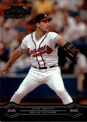 2004 Playoff Honors John Smoltz baseball card with original gloss from Braves collection
