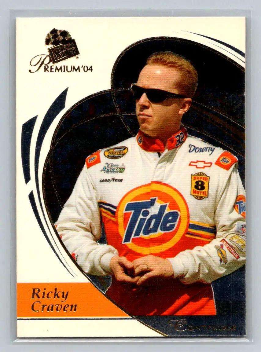 2004 Press Pass Premium #18 Ricky Craven PPI Motorsports - Racing Card Single